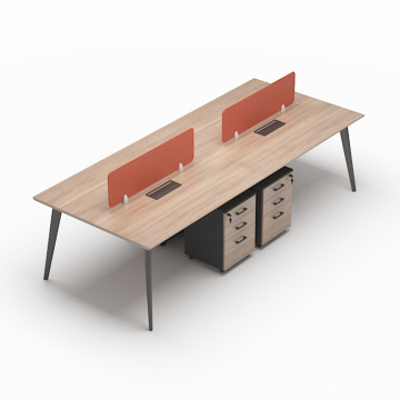 MIGE modular four people open office workstation